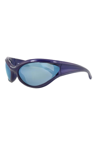 Balenciaga BB0317S METALLIC BLUE Sunglasses