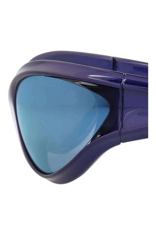 Balenciaga BB0317S METALLIC BLUE Sunglasses
