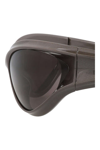 Balenciaga BB0317S METALLIC WARM GREY Sunglasses