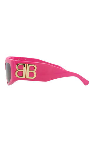 Balenciaga BB0321S Bright Pink Sunglasses