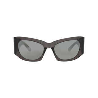 Balenciaga BB0327S TRANSPARENT DARK GREY Sunglasses