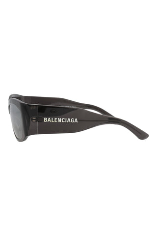 Balenciaga BB0329S Transparent Dark Grey Sunglasses