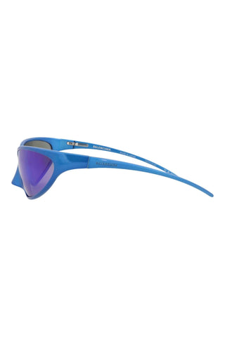 Balenciaga BB0349S METALLIC BLUE Sunglasses