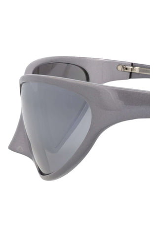 Balenciaga BB0349S METALLIC GREY Sunglasses