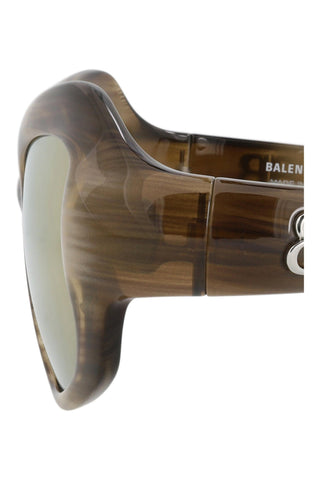 Balenciaga BB0353S SPRAYED CLASSIC HORN Sunglasses