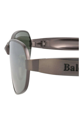 Balenciaga BB0355S MATTE BRUSHED GUNMETAL Sunglasses