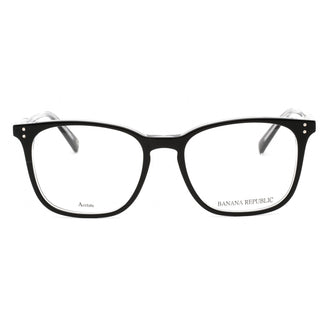 Banana Republic LUNA Eyeglasses BLACK CRYSTAL / Clear demo lens-AmbrogioShoes