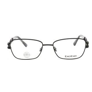 Bebe BB5173 Eyeglasses Jet / Clear Lens-AmbrogioShoes
