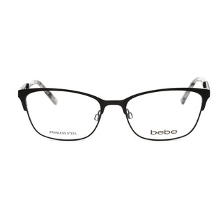 Bebe BB5175 Eyeglasses Jet / Clear Lens-AmbrogioShoes
