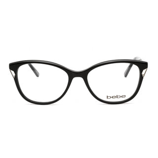 Bebe BB5178 Eyeglasses Jet / Clear Lens-AmbrogioShoes