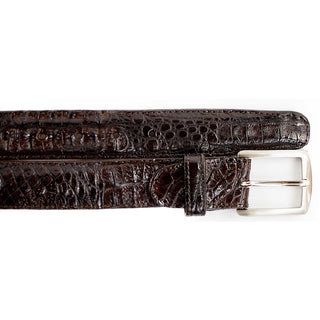 Belvedere 1999 Men's Brown Exotic Crocodile Belt (BVB2713)-AmbrogioShoes