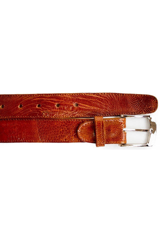 Belvedere 2000 Men's Ostrich Skin Belt (BVB2729)