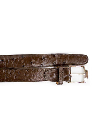 Belvedere 2001 Men's Ostrich Skin Belt (BVB2735)