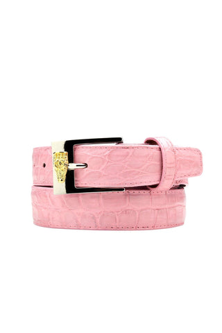 Belvedere 2008 Men's Alligator Belt (BVB2703)