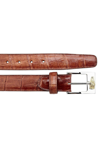 Belvedere 2008 Men's Alligator Belt (BVB2703)