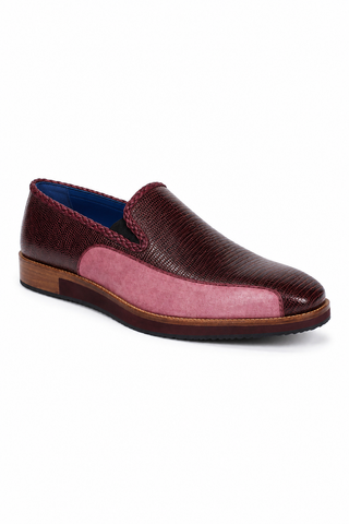 Belvedere Bartolo Lizard & Leather Loafer