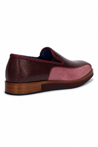 Belvedere Bartolo Lizard & Leather Loafer