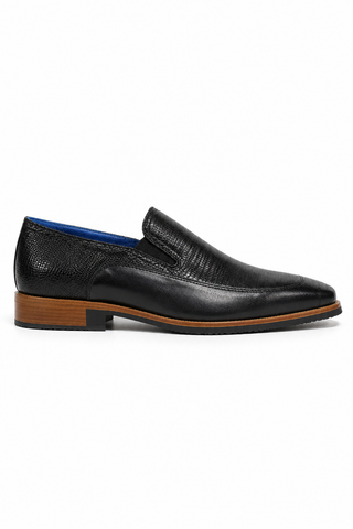 Belvedere Bartolo Lizard & Leather Loafer