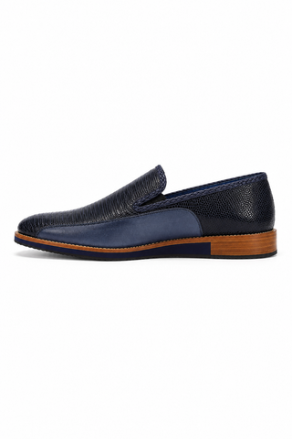 Belvedere Bartolo Lizard & Leather Loafer