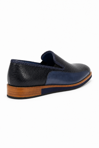 Belvedere Bartolo Lizard & Leather Loafer