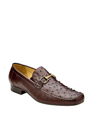 Belvedere Bartolo Ostrich Horse-Bit Loafer-AmbrogioShoes