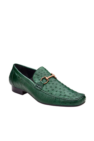 Belvedere Bartolo Ostrich Horse-Bit Loafer-AmbrogioShoes