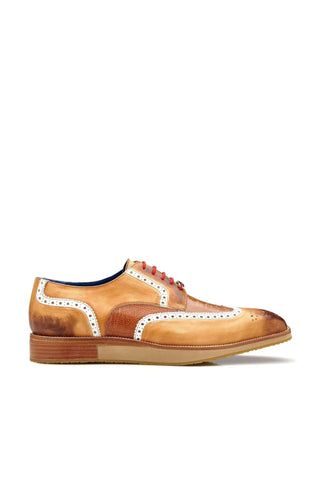 Belvedere Brady Ostrich & Leather Derby-AmbrogioShoes