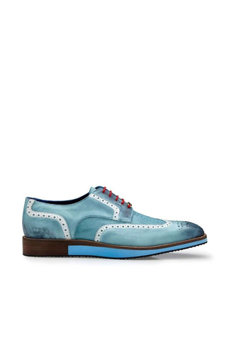Belvedere Brady Ostrich & Leather Derby