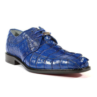 Belvedere Shoes Mens Colombo Ocean Blue Oxfords (BV2029)-AmbrogioShoes