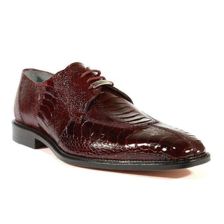 Belvedere Designer Shoes Men's Siena Burgundy Oxfords (BV2023)-AmbrogioShoes