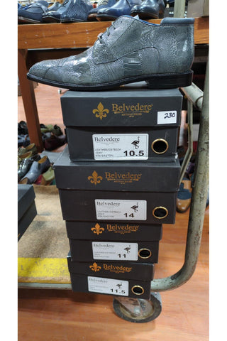 Belvedere Gaston Ostrich Oxford (229-231)