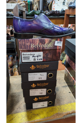 Belvedere King Eel & Leather Single Monk-Strap (241-243)