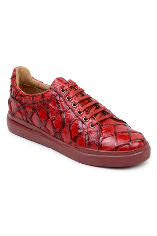 Belvedere Kingstone BR02 Pirarucu Lace-Up Casual Sneaker (BV3186)