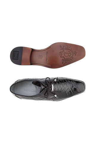 Belvedere Lago 14010 Alligator Derby-AmbrogioShoes