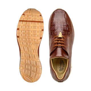 Belvedere Lazaro Crocodile & Lizard Sneaker-AmbrogioShoes