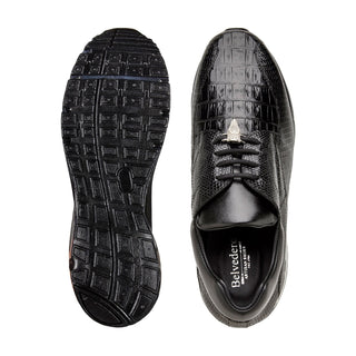 Belvedere Lazaro Crocodile & Lizard Sneaker-AmbrogioShoes