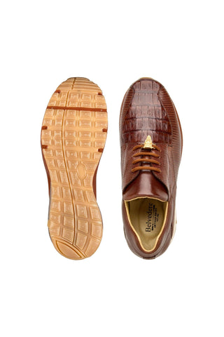 Belvedere Lazaro Crocodile & Lizard Sneaker