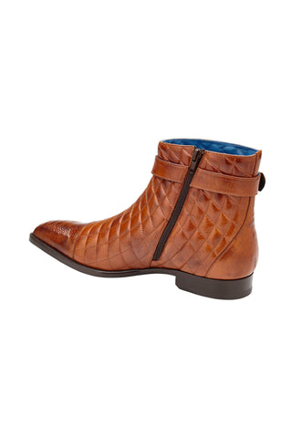 Belvedere Libero Ostrich & Leather Boots-AmbrogioShoes