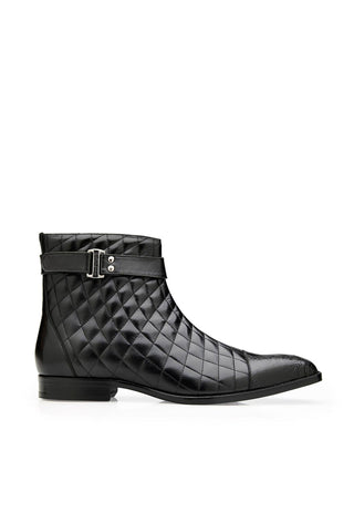 Belvedere Libero Ostrich & Leather Boots-AmbrogioShoes