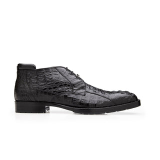 Belvedere Marcello R19 Men's Shoes Exotic Hornback Ankle Boots (BV3176)-AmbrogioShoes