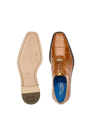Belvedere Mare Ostrich & Eel Oxford-AmbrogioShoes