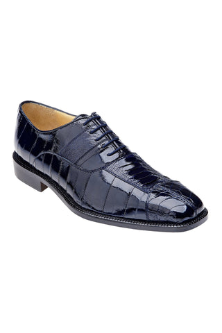 Belvedere Mare Ostrich & Eel Oxford-AmbrogioShoes