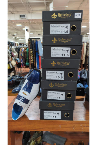 Belvedere Mare Ostrich & Eel Oxford (297-299)