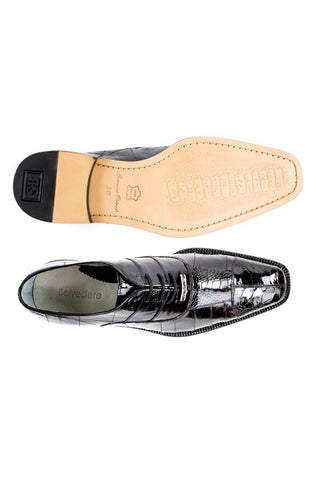 Belvedere Mare Ostrich & Eel Oxford-AmbrogioShoes