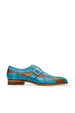 Belvedere Marte Ostrich Single Monk-Strap-AmbrogioShoes