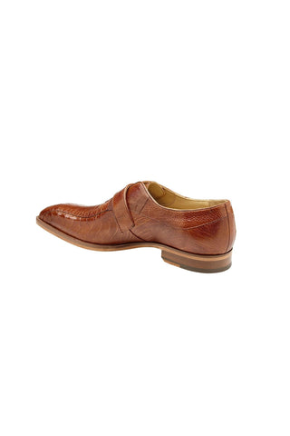 Belvedere Marte Ostrich Single Monk-Strap