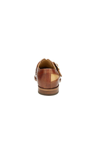 Belvedere Marte Ostrich Single Monk-Strap