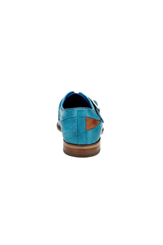 Belvedere Marte Ostrich Single Monk-Strap