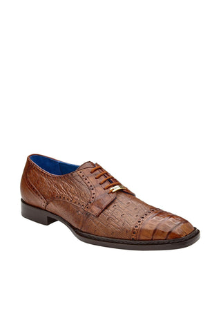 Belvedere Martino Crocodile & Ostrich Derby-AmbrogioShoes