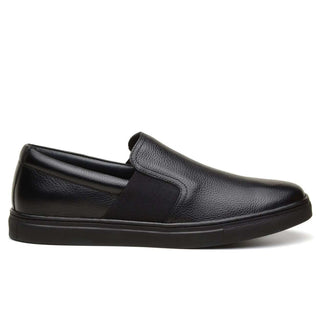 Belvedere Mens Benjamin Black Calf Leather Sneakers 040 (BV2514)-AmbrogioShoes